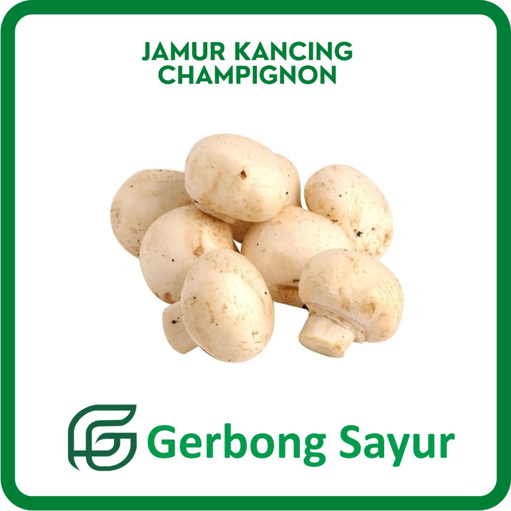 

Jamur Kancing champignon Segar - 250g