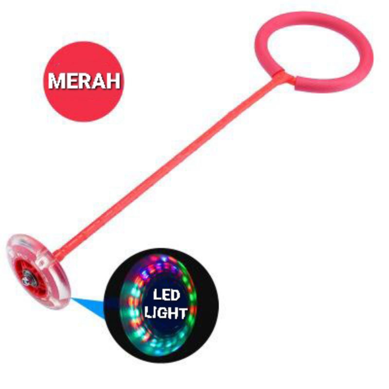 Hulahup kaki led Jumpball Yoyo Flash Jump LED