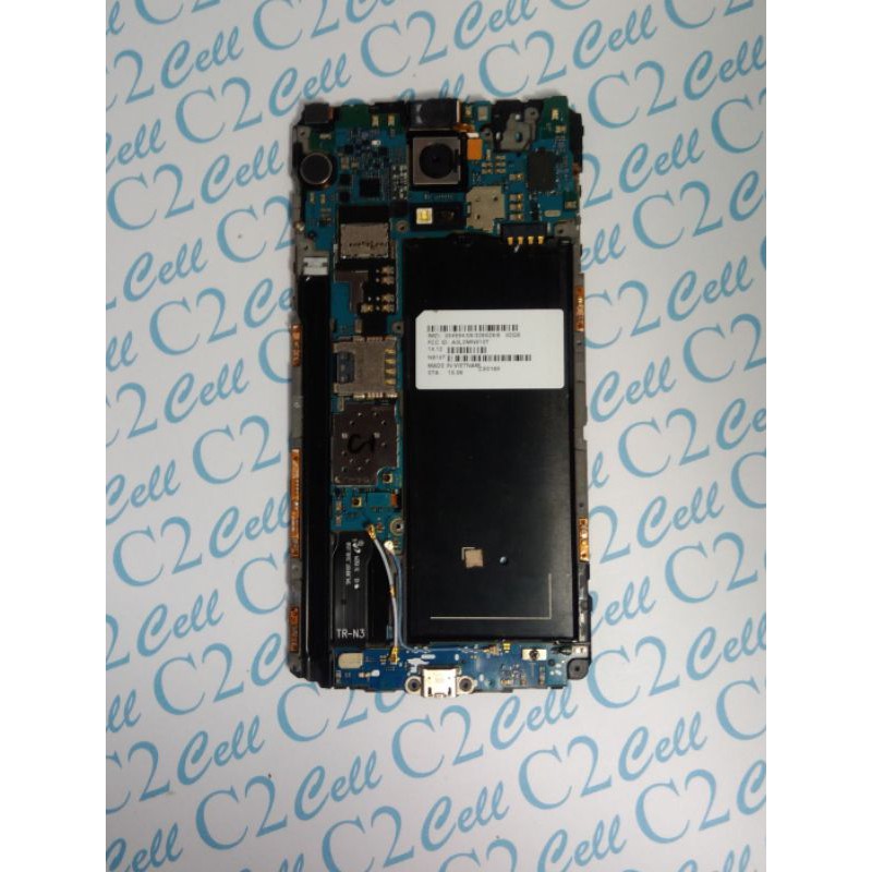 Mesin Samsung Note 4 lengkap kamera depan belakang, dan flexibel charger