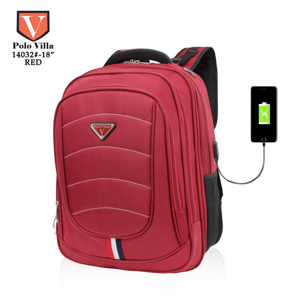 (RF) Tas ARMY RIDER Original Polo Villa 14032 Tas Backpack Travelling Hiking Ransel Fashion