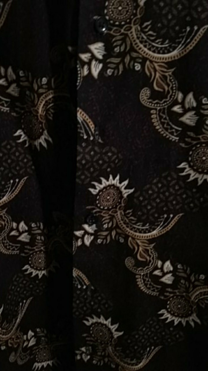 Lbl1048 Kemeja Batik Pria Slim Fit Luigibatani Best Seller