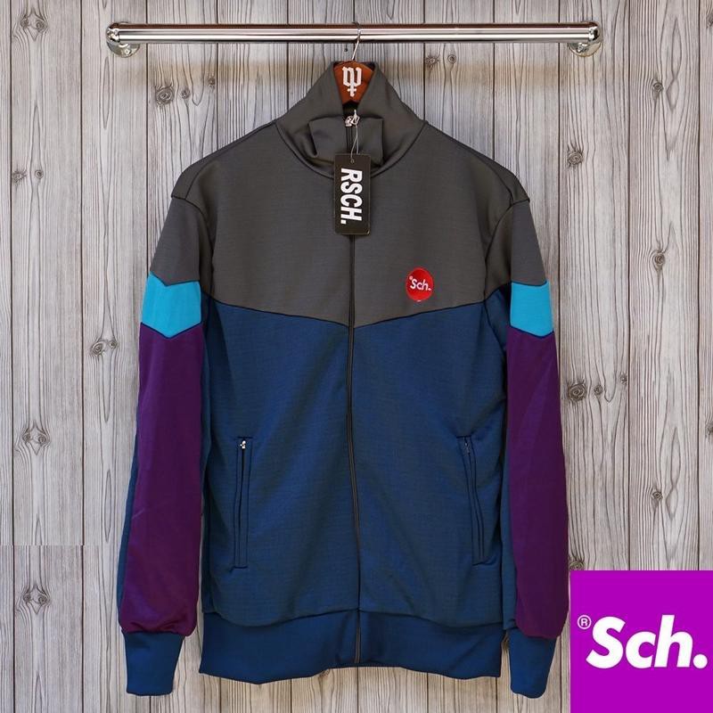 JAKET RSCH KOMBINASI TRACKTOP PRIA CASUAL