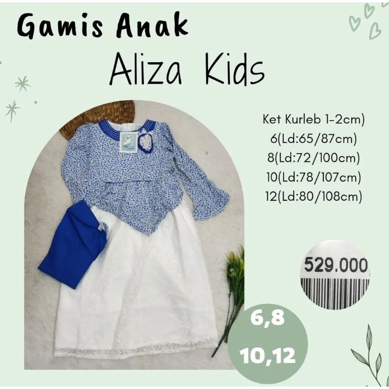 ALIZA KIDS GAMIS ANAK PEREMPUAN