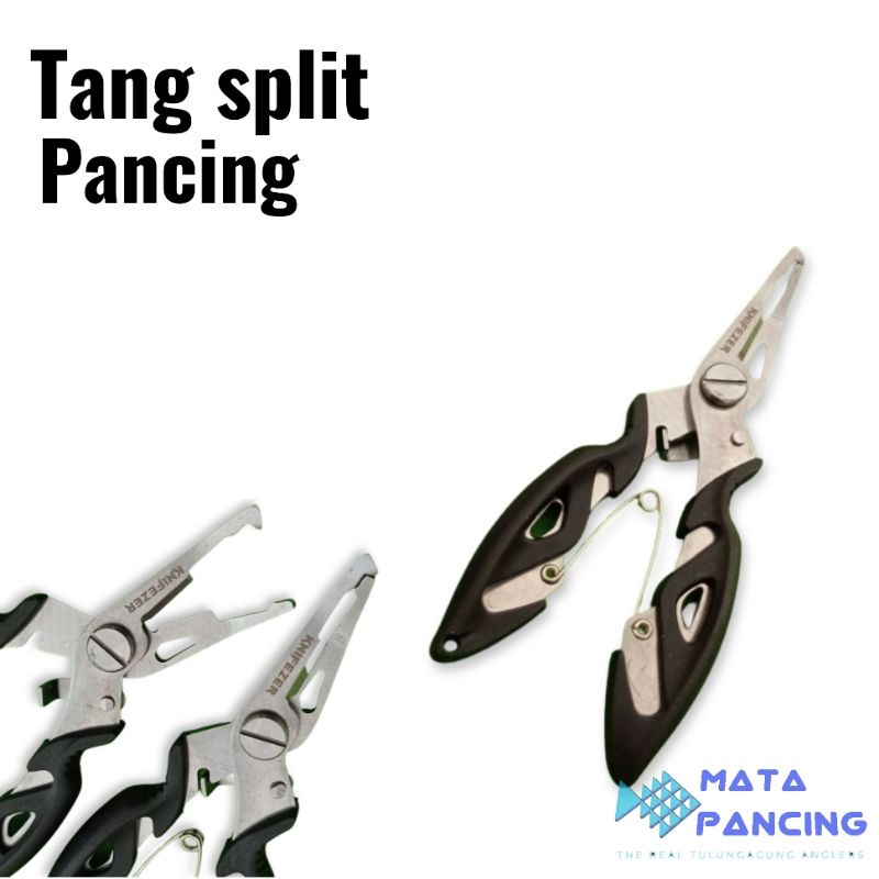 Tang split ring untuk mancing bahan stainless untuk membuka split ring pada umpan pancing