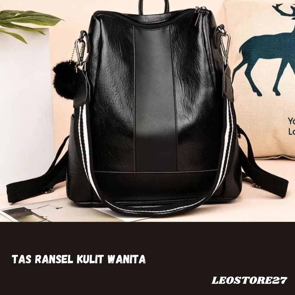 TAS WANITA ROSE SERIES|TAS WANITA TERBARU|TAA WANITA IMPORT| tas ransel kulit wanita hitz ori / K0M4