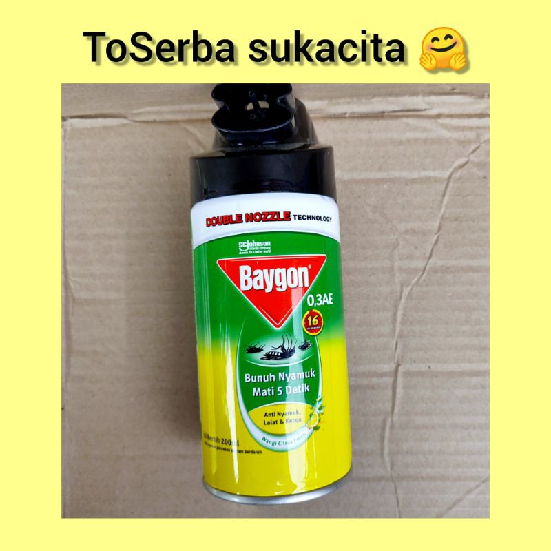 Baygon  SEMPROT ANTI NYAMUK & KECOA .. 200 ml