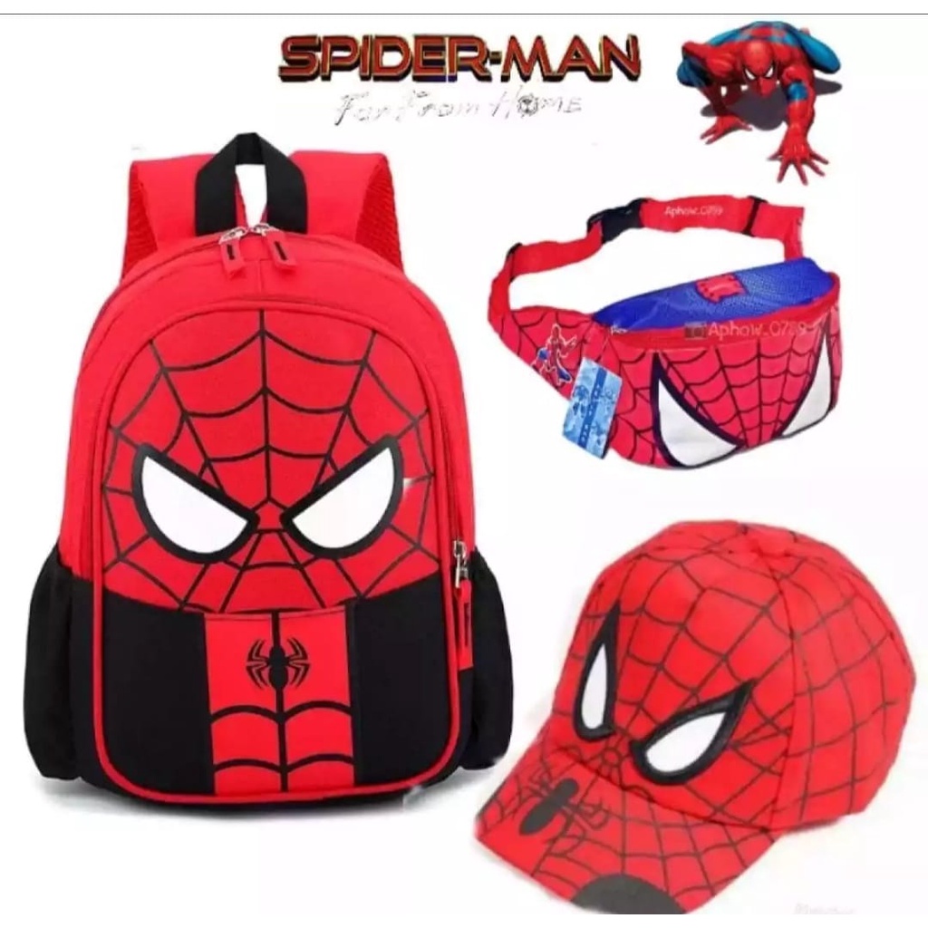 Paket 3in 1 Spiderman Baru Harga Grosir