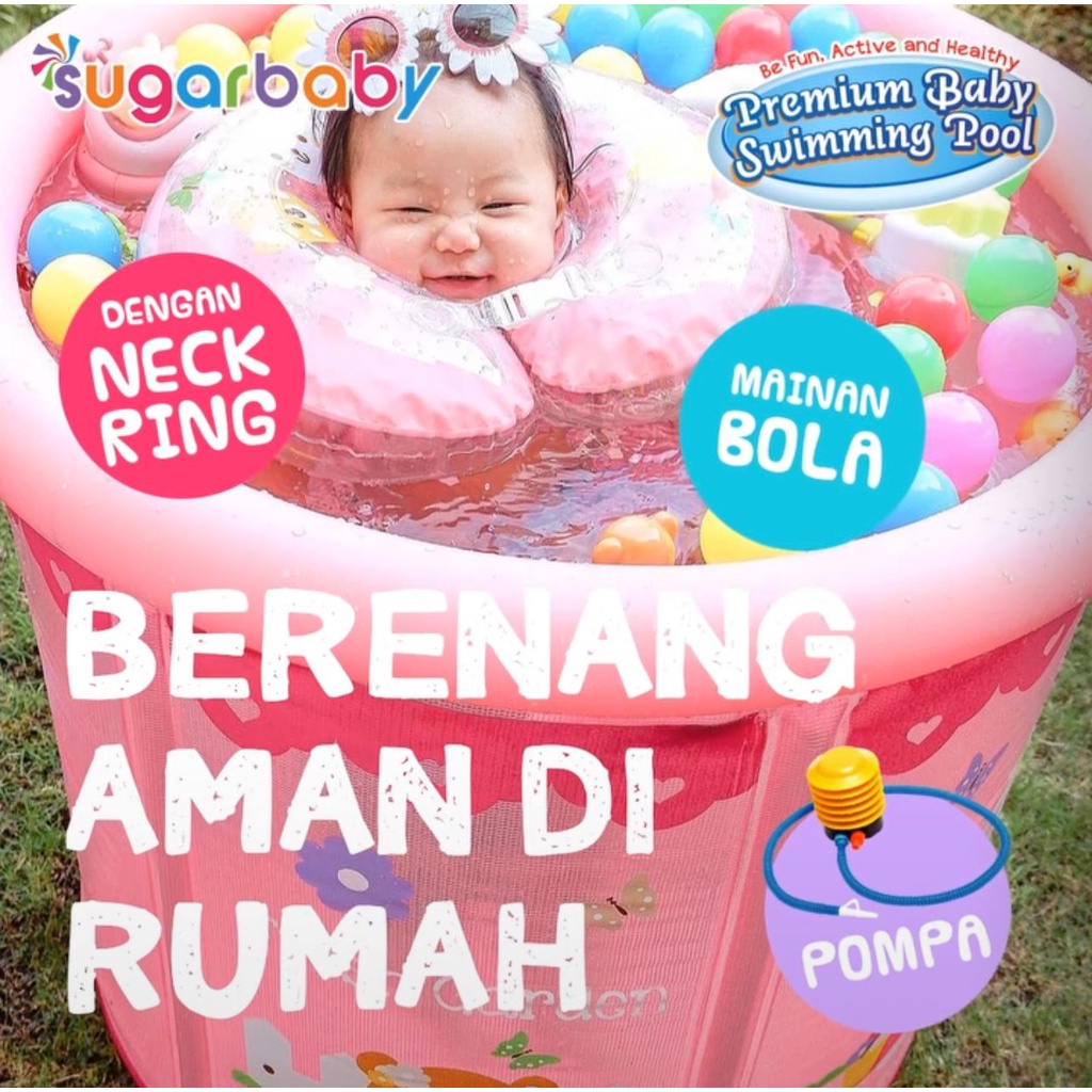 Sugar Baby Premium Baby Swimming Pool - Kolam SPA