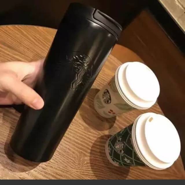 Starbucks Termos Thermos Botol Minum Stainless Tumbler Siren Troy Starbucks