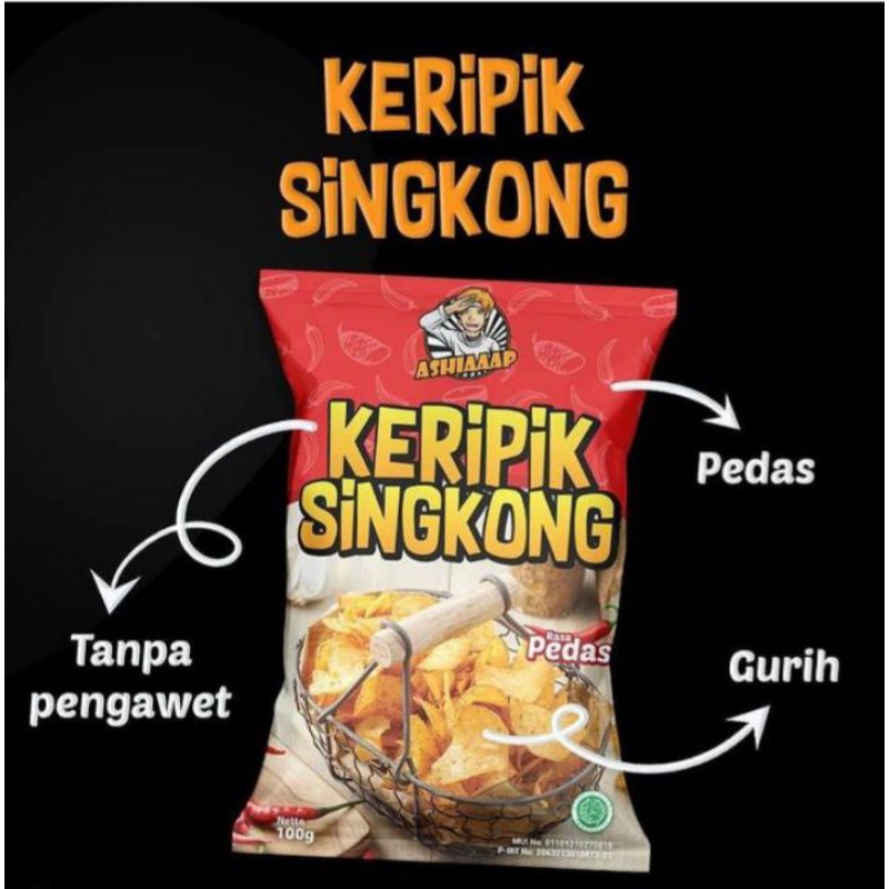 

Keripik Singkong Ashiaaap