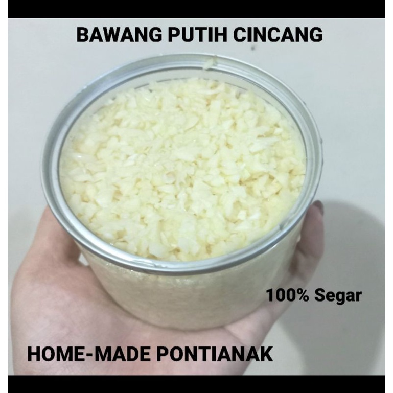 

Bawang Putih & Merah Cincang Segar (Pontianak)