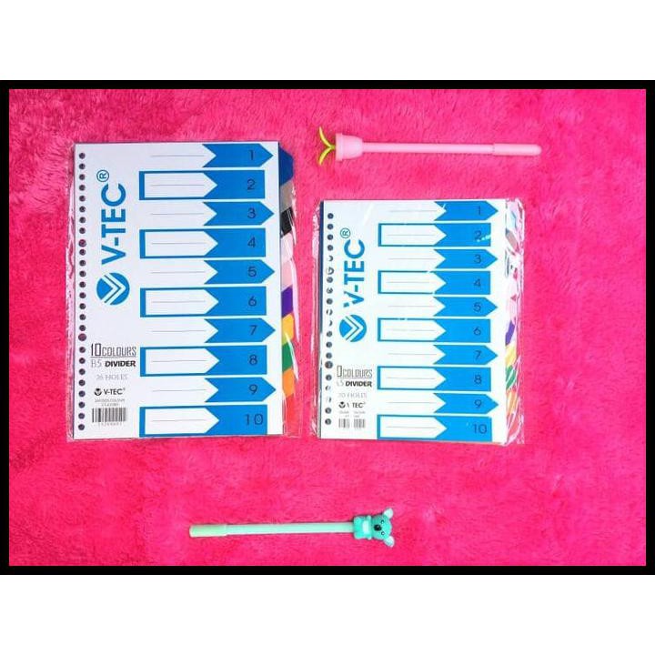 

CUCI GUDANG PEMBATAS BINDER \U002F FILE 26 RING ISI 10 LEMBAR !!!!