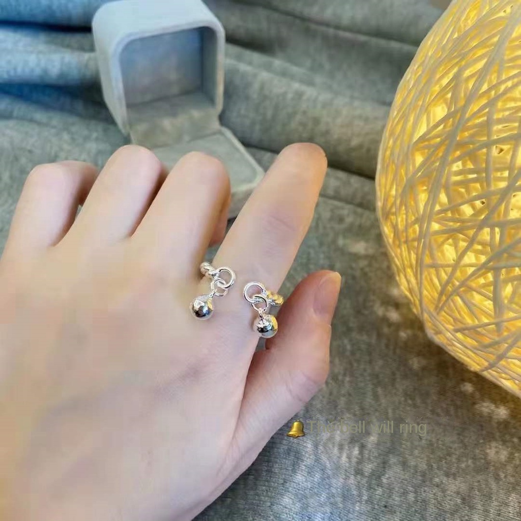 Cincin Jari Telunjuk Model Terbuka Dapat Disesuaikan Gaya Korea