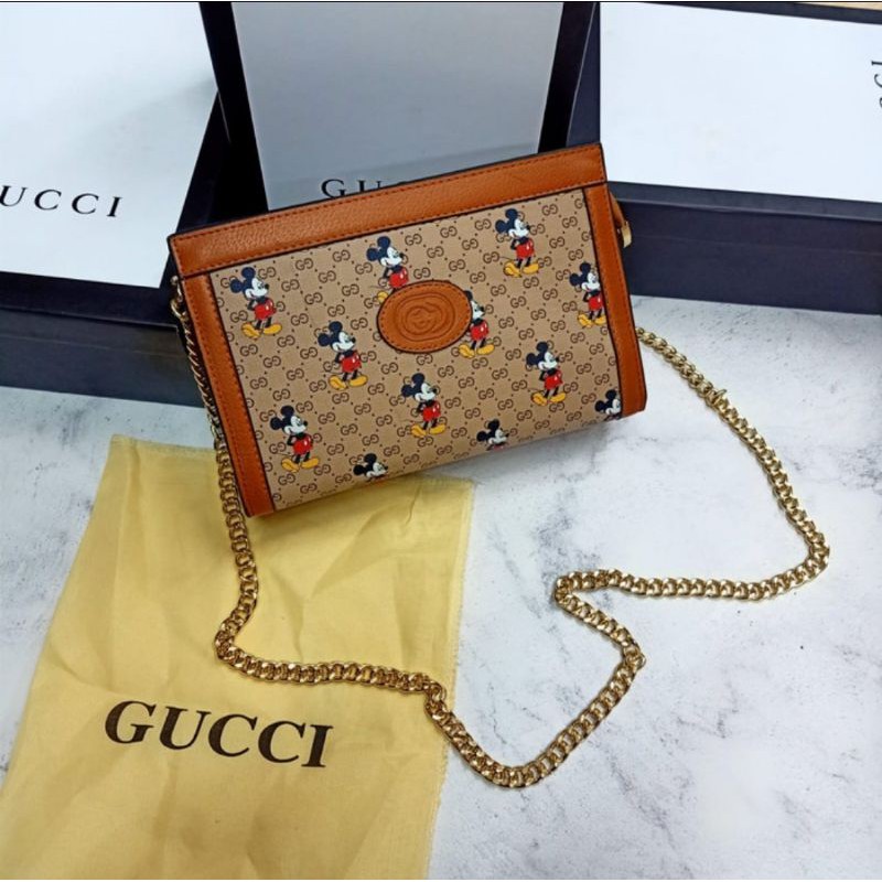 Tas Selepang Gucci x Mickey Disney