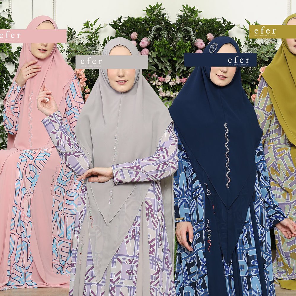 Ardelle Gamis Syari Set by Efer