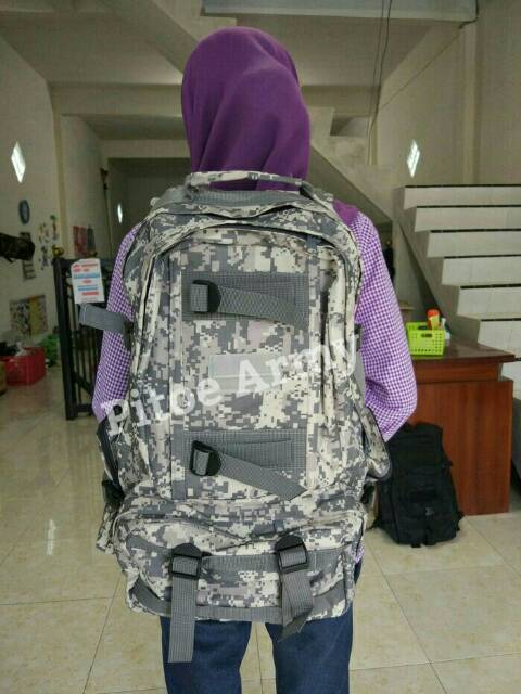 Tas LEBANON Army - Ransel Loreng Marpat - Tas Punggung Tactical - Airsoft - Camoflase - Brimob