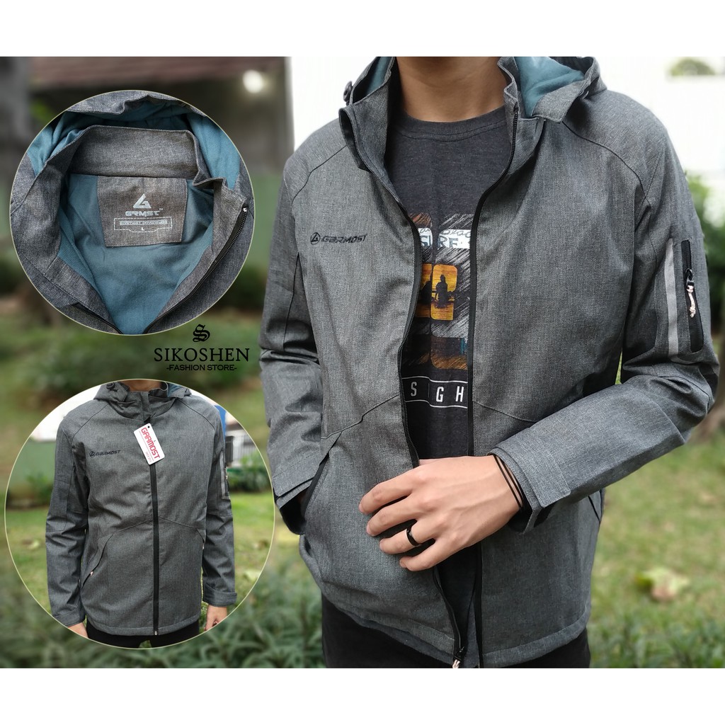 Jaket Pria Outdoor Windbreaker / Jaket Semi Waterproof / Jaket Windbreaker / Jaket Distro