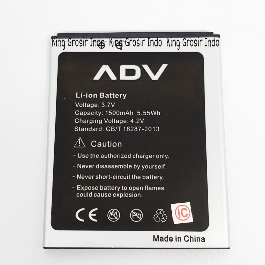 Baterai Advan S4D Original OEM Battery