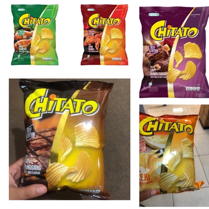 

Chitato Aneka Rasa - Original/Sapi Panggang/Keju/dll - 68gr