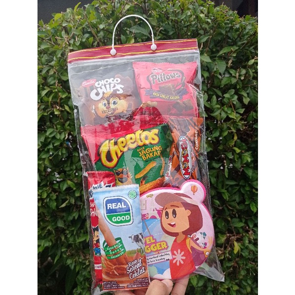 Snack Ulang Tahun Anak/Souvenir Ultah Anak/Paket Snack Ultah Anak/