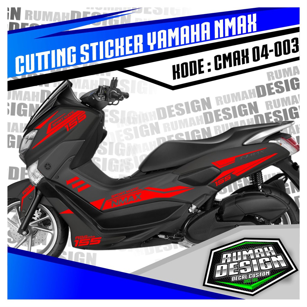 CUTTING STICKER YAMAHA N-MAX 2017 04