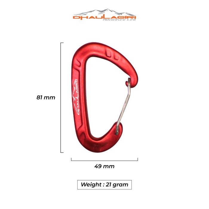 Carabiner Hammock Dhaulagiri CA 1305 Karabiner Ayunan Camping Original