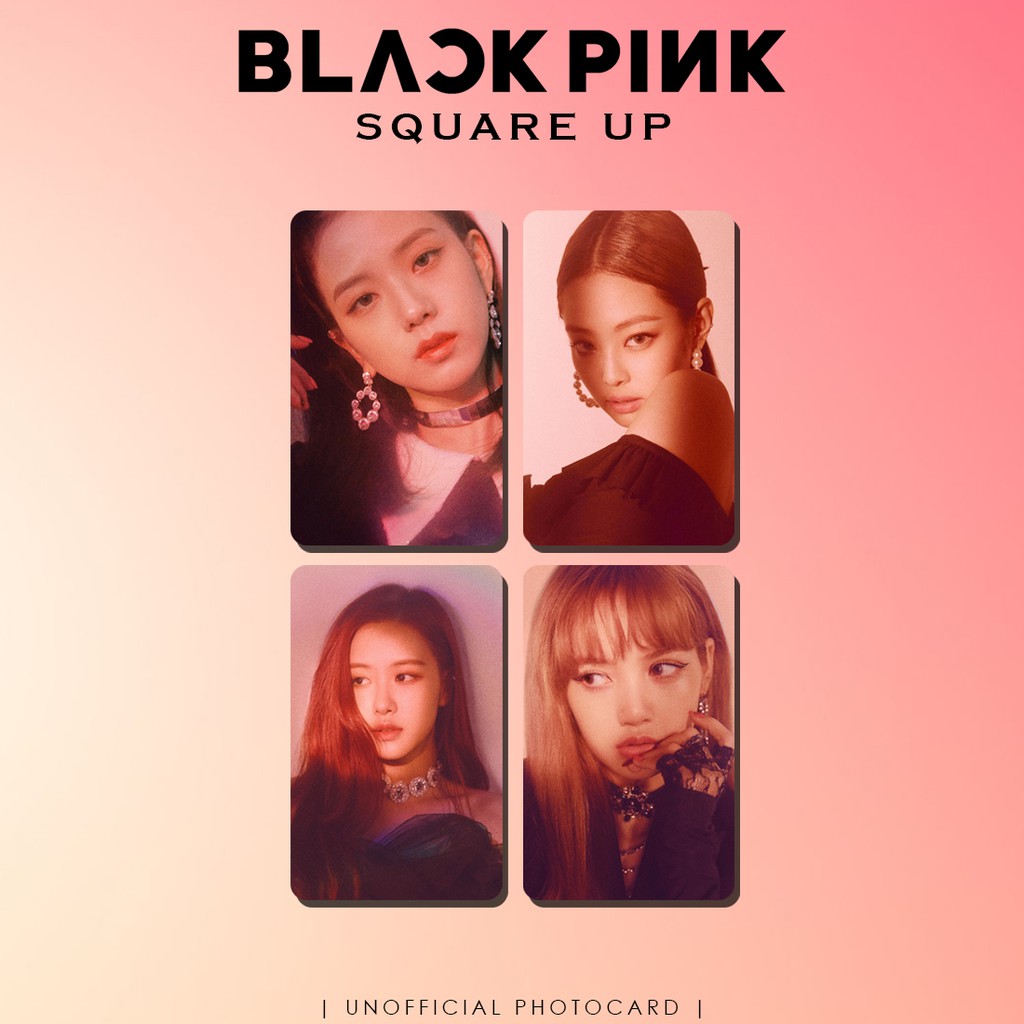 Unofficial Photocard BLACKPINK Square Up