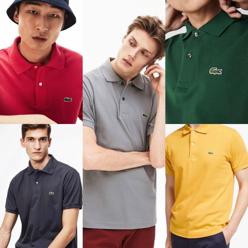 Lacoste Original Polo Shirt - Kaos Polo Casual Pria