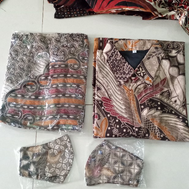 Couple Batik Kaftan Rinjani Asli Solo