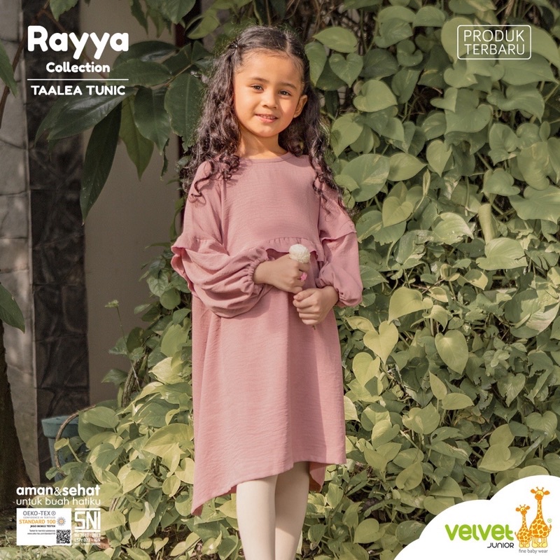 TAQIYYA TUNIC | VELVET JUNIOR RAYYA COLLECTION/IED COLLECTION