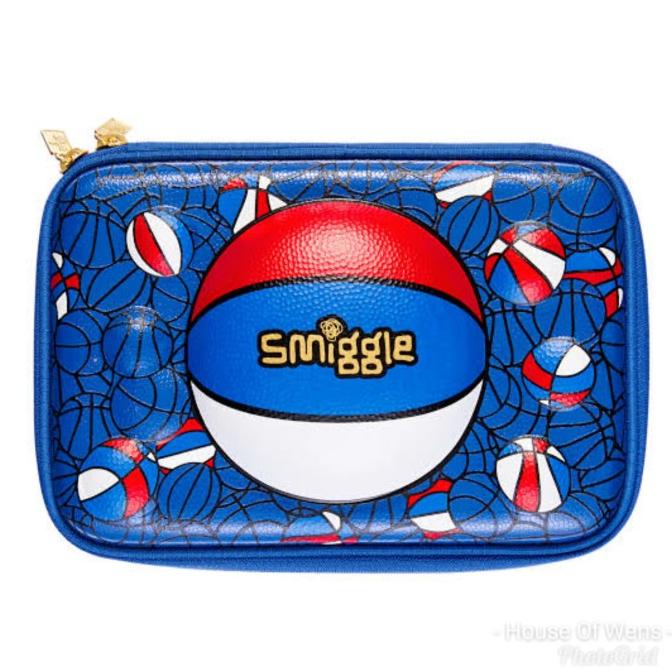 

SMIGGLE BBALL HARDTOP PENCIL CASE - TEMPAT PENSIL SMIGGLE