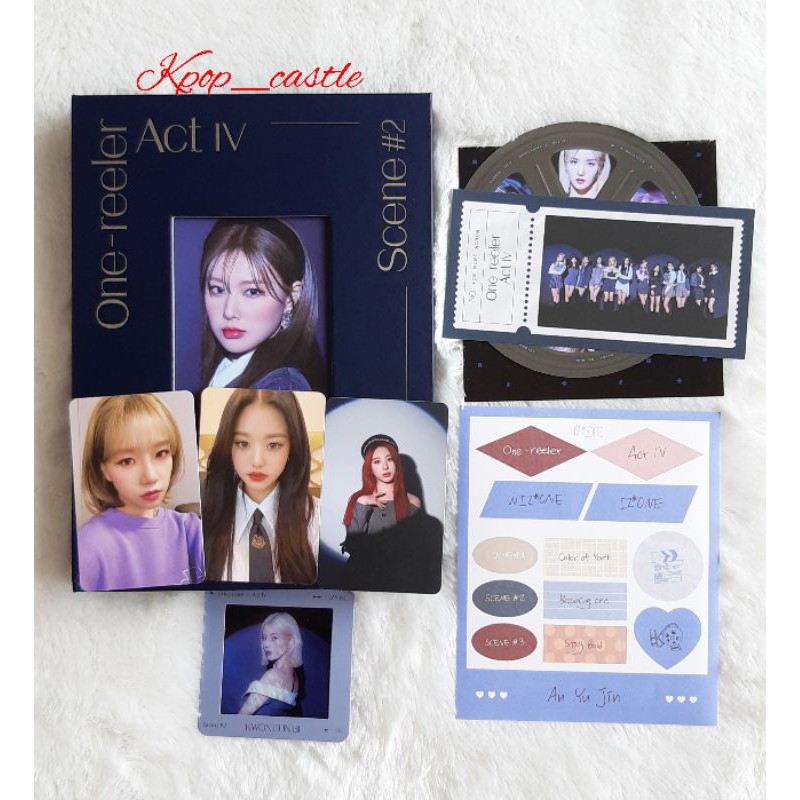 [READY FULLSET UNSEALED] IZ*ONE IZONE ONE REELER ACT IV album + poster