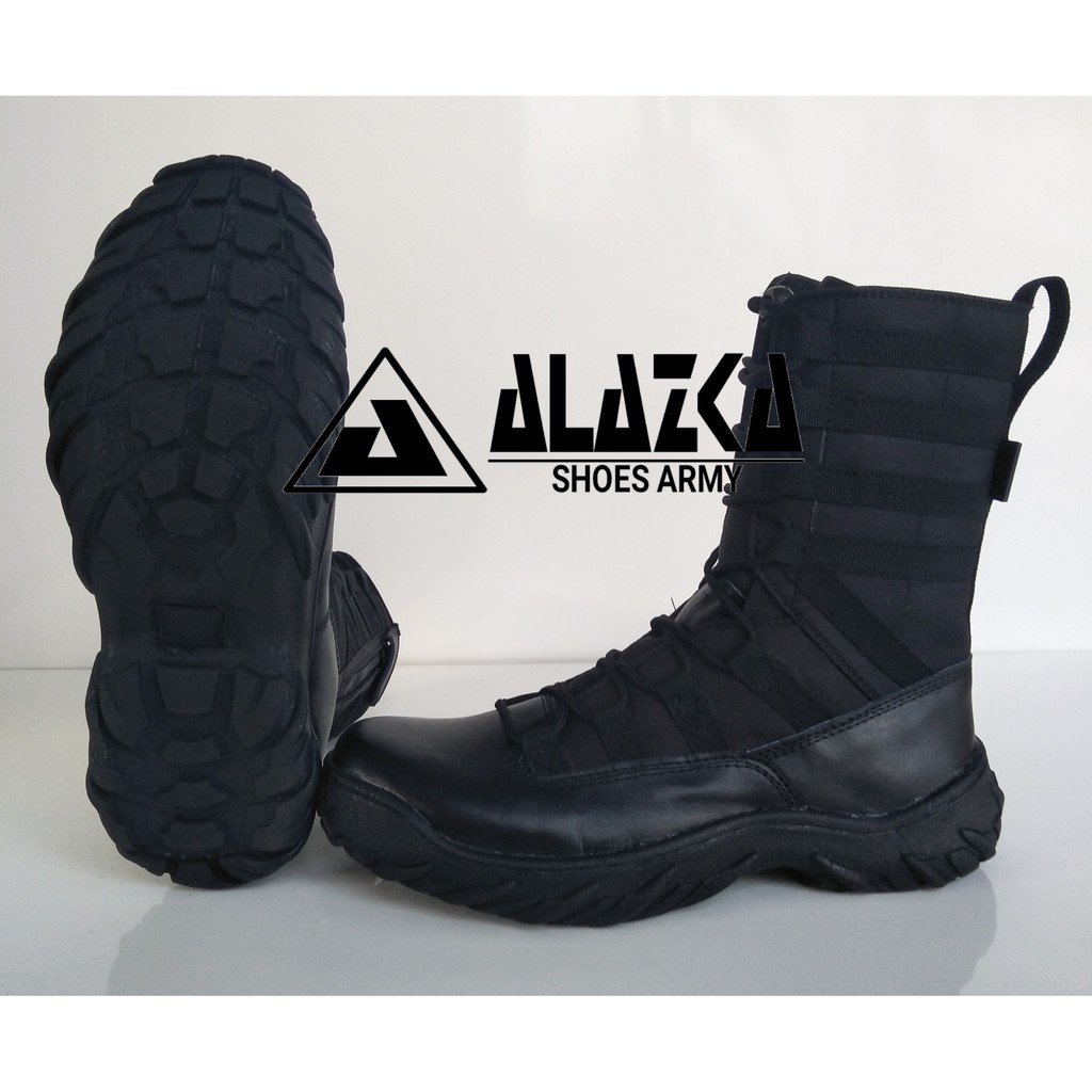 Sepatu PDL Kulit Ninja Dop Sol Komando Alazka