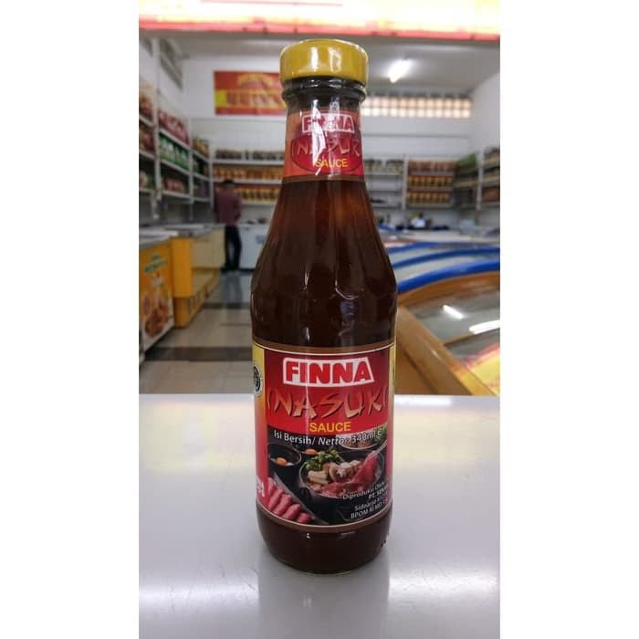 

Jual FINNA INASUKI SAUCE 340ML SAUS SAMBAL/SHABU-SHABU/SUKIYAKI/STEAMBOAT terbaik