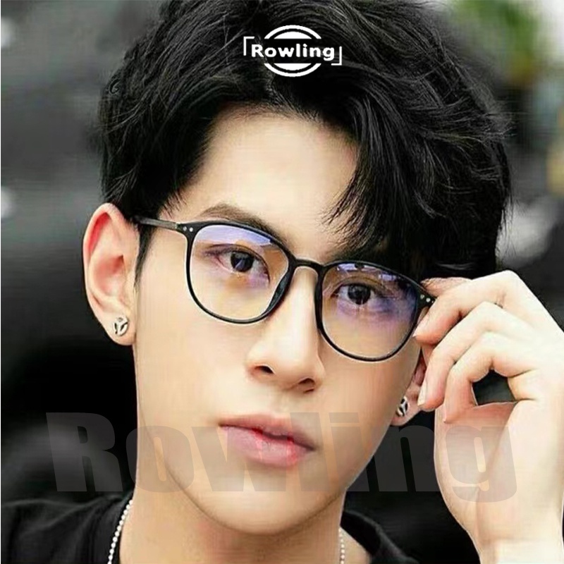 (Rowling) Frame Kacamata  Terbaru Wanita Pria Import anti Radiasi Blue Light Kacamata Fashion-2