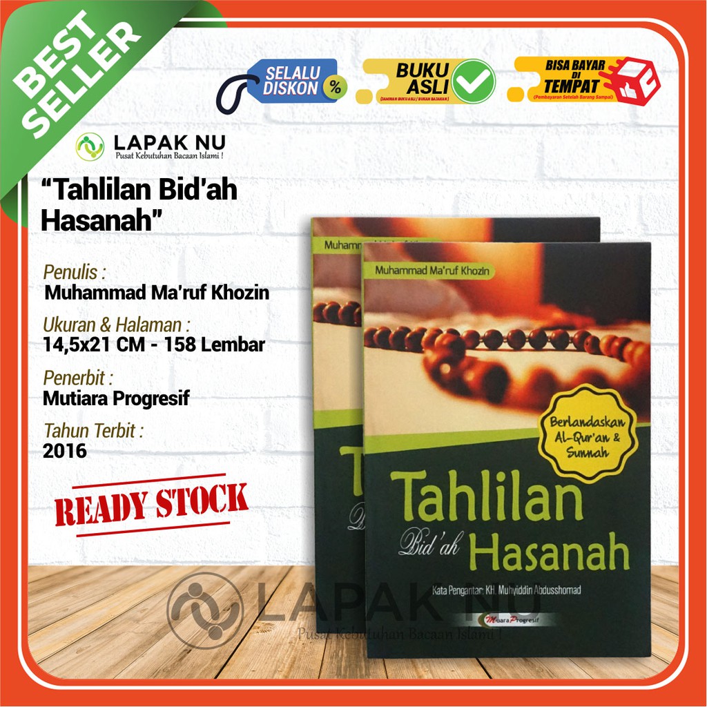 Buku TAHLILAN Bid'ah HASANAH | hukum tahlil |dalil tentang tahlil | dasar hukum tentang tahlilan | a