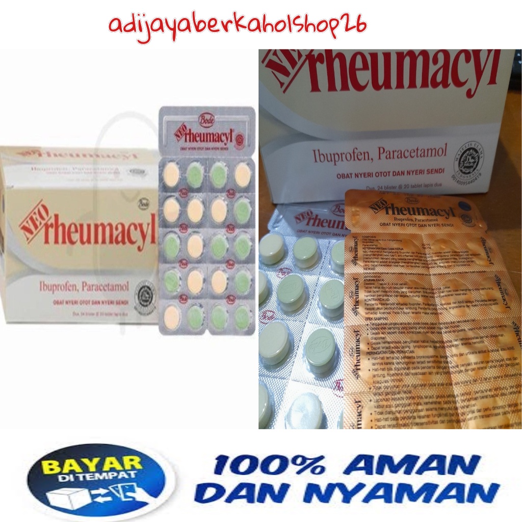 NEO RHEUMACYL OBAT SAKIT PINGGANG ISI 20 TABLET