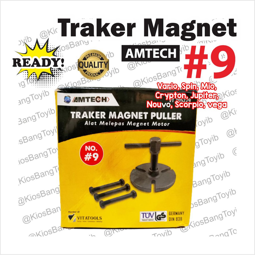 Traker Treker Magnet/Puller Magnet Motor Nomor 3 Nomor 9 #3 #9 Kharisma Satria Vario Mio Spin Tiger