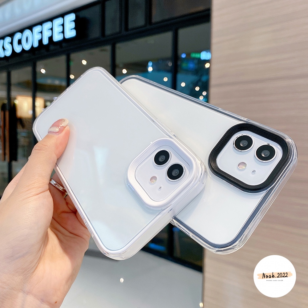 Soft Case Bumper TPU Bening Shockproof 3 in 1 Untuk Realme C25 C21Y C25s C12 C25 C11 C15 C20 C20A C11 2021 C3 Realme 6i 5 5s 5i