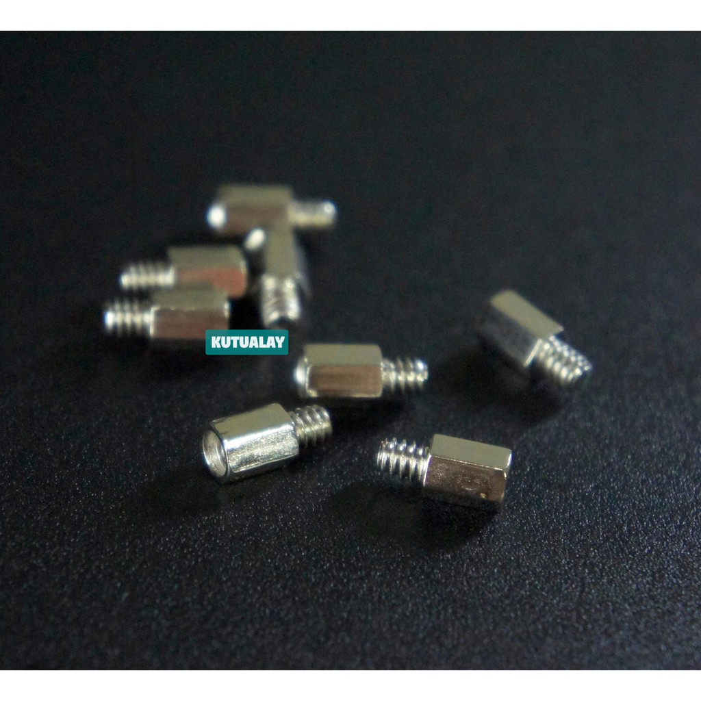 Baut Dudukan Motherboard Screw Hex Spacer Mainboard Mur Baut Dudukan Motherboard Screw Hex Spacer Mainboard Mur