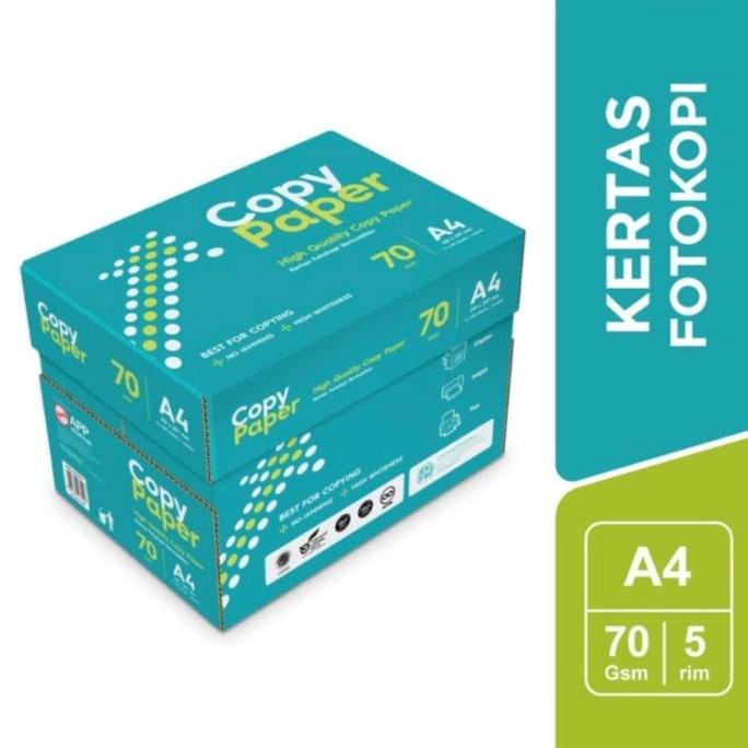 

Kertas Copy Paper A4 70 Gram 1 Dus KERTAS FOLIO