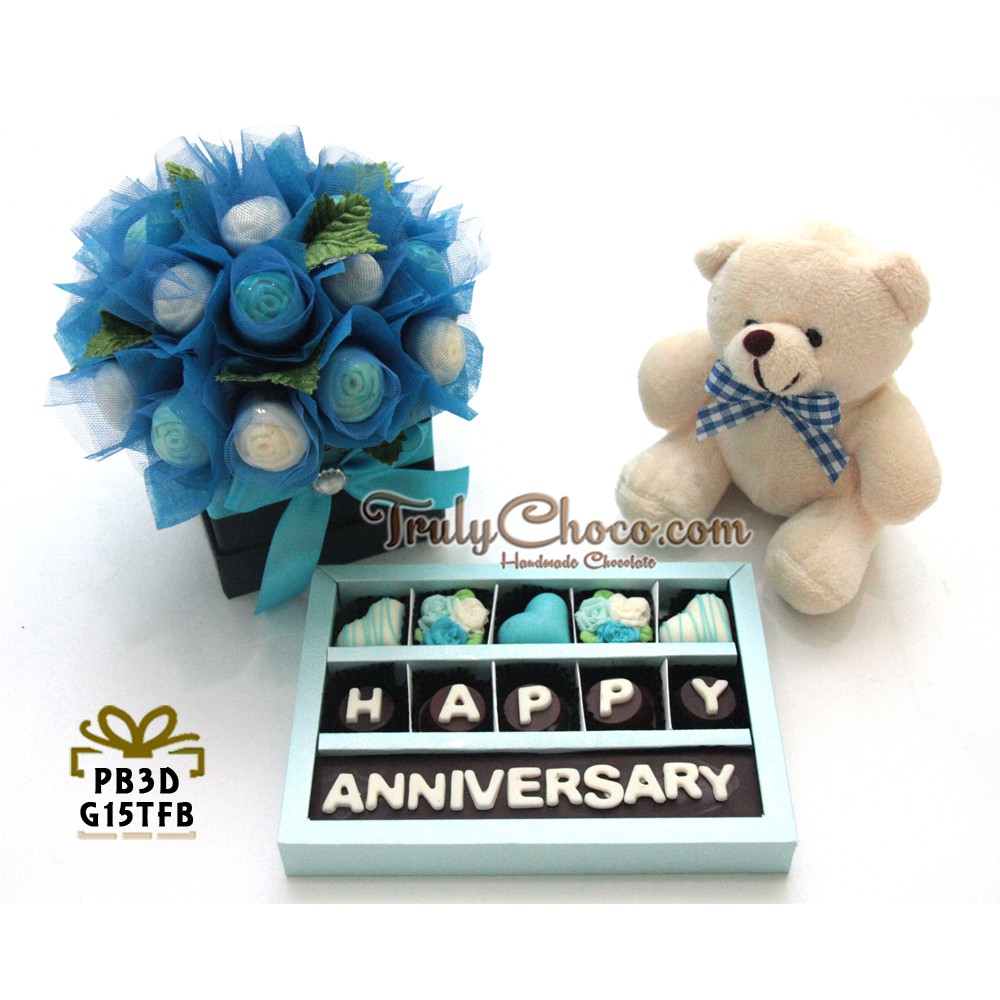 

Trulychoco - Hadiah Buket Bunga Anniversary