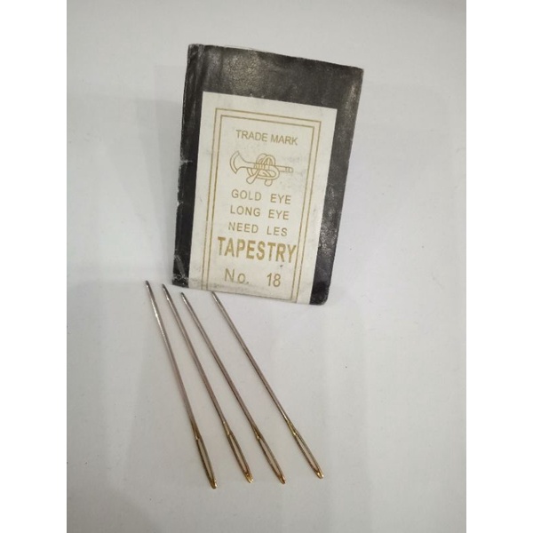 jarum kristik tumpul