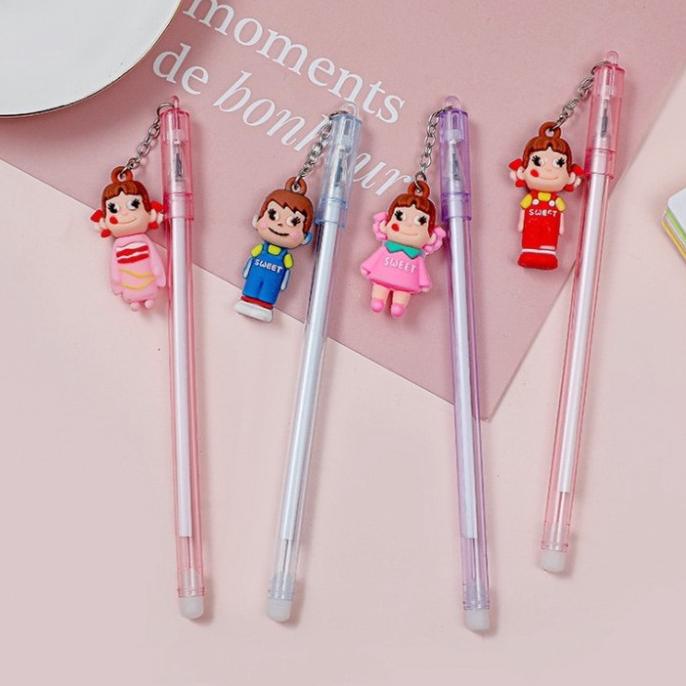 

Pulpen gel boneka cute girl - pink girl