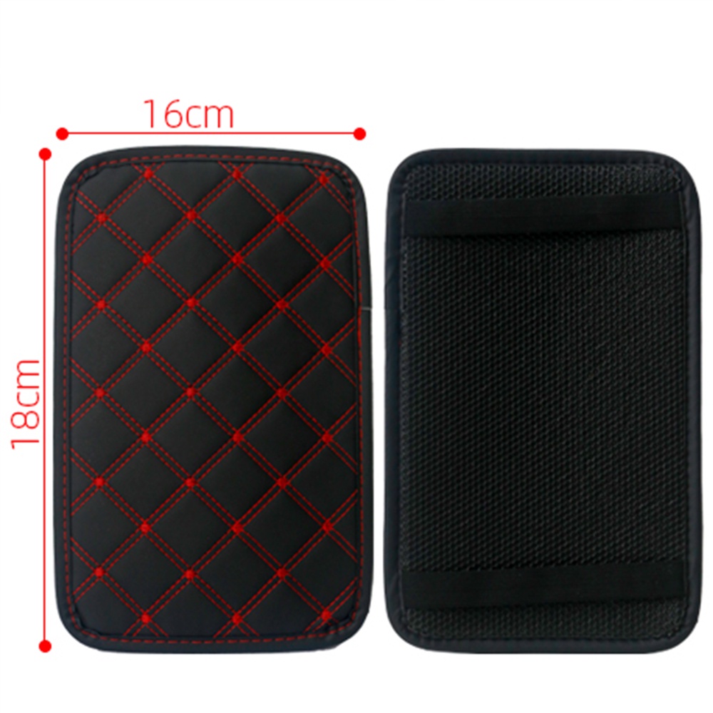 1 Pc Cover Pelindung Armrest Mobil Universal Bahan Kulit