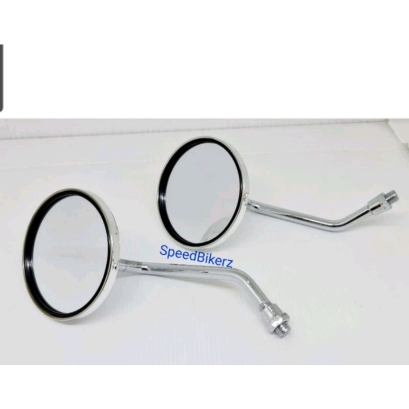 Kaca Spion Vespa Mini Spion Vespa Pendek Spion bulat Crome crom Chrome HOND yamaha classic clasic