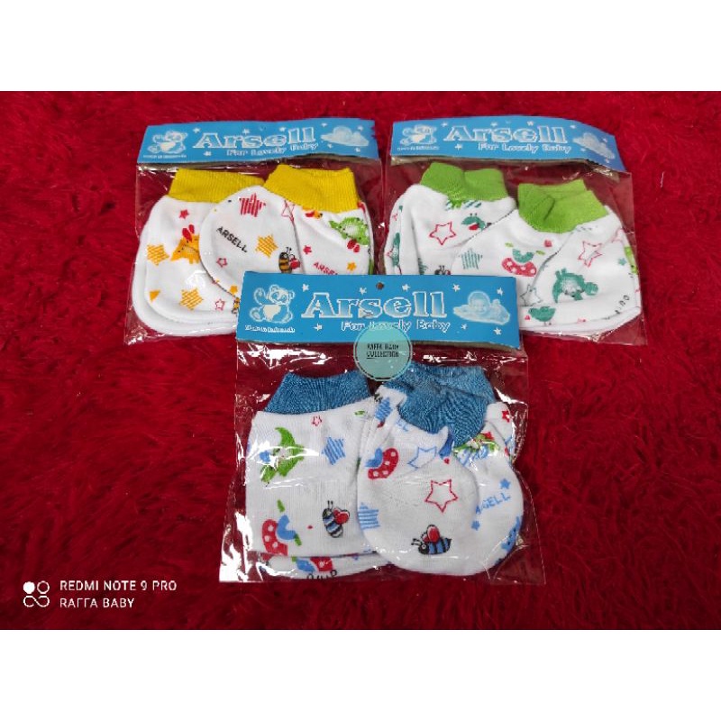 1SET SARUNG TANGAN+SARUNG KAKI BAYI