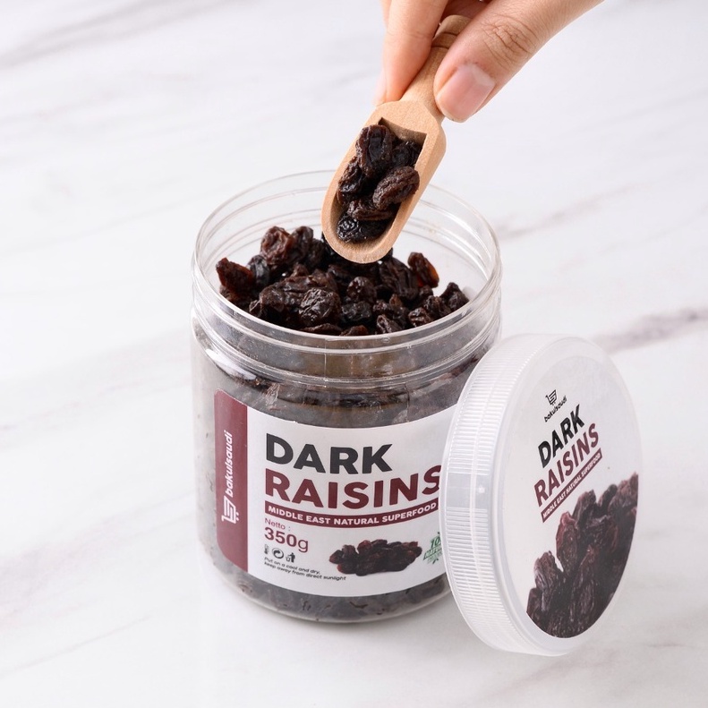 Kismis Hitam Dark Raisins Organic Premium Original 100% / Dark Raisin Organik