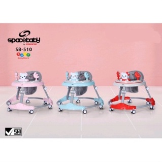 Baby Walker Space Baby Original By Pacific - SB 510 dan SB 306 SB-306 SB306
