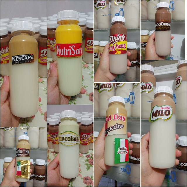 Dalgona drink kemasan botol 250 ml
